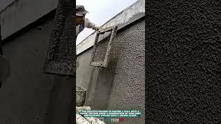 Technique for Making Rough Walls with Wire Mesh and Cement Spoon Castings