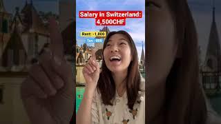 Minimum Salary in Switzerland be like  #switzerland #livinginswitzerland #viral #viralshorts