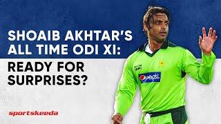 Shoaib Akhtar's all-time ODI XI | World Cup 2023 | Dhoni | Wasim Akram | Virat Kohli | Ind & Pak