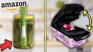 10 Kitchen *MIRACLE* Gadgets You NEED on Amazon RIGHT NOW!  COOL Amazon Must Haves + Clutter Free