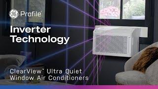 GE Profile ClearView™ Window Air Conditioner with Inverter Technology