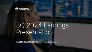 Nabors Industries NBR Q3 2024 Earnings Presentation