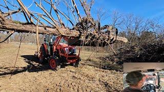 GRAPPLE like you own the place!! KIOTI NS6010 hst cab action