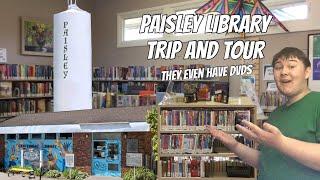 NICK EXPLORES NEAREST LIBRARIES: PAISLEY BRANCH LIBRARY TRIP AND TOUR VIDEO