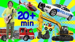Study English Online for Kids | Vehicle Songs for Learning | Learn with Matt