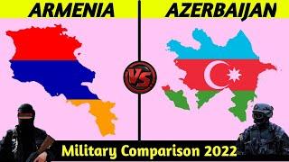 Armenia vs Azerbaijan Military Power Comparison 2022 | Azerbaijan vs Armenia military power 2022