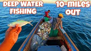 FISHING FOR SNAPPERS & GRUNT 10miles OFF THE SOUTH COAST OF JAMAICA