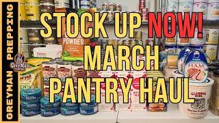 Prepper Pantry Food Haul | Stock Your Pantry Up