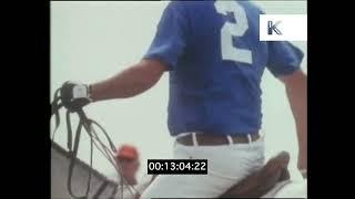 1980s Polo Player, Horses, Horse Riding, UK