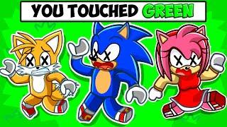Roblox CAN'T TOUCH THE COLOR with Sonic, Tails, & Amy!