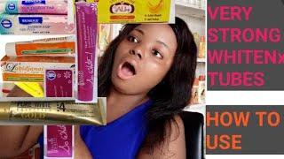 *TOP BEST WHITENING TUBES IN 2024* that you didn't know about | How to use tubes for best results