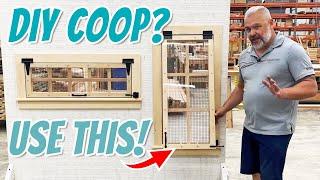 DIY Chicken Coop? Pre-hung windows solve your problem!