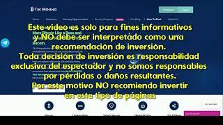 Retiro más de $170 de Tik Mining