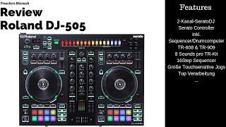 Roland DJ-505 Serato DJ Controller mit Drumcomputer Review (Full HD 2018 German)