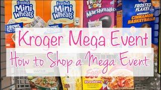 HOW TO SHOP A MEGA EVENT AT KROGER? | EASY COUPONING EXPLAINED | KROGER COUPONING MEGA SAVINGS