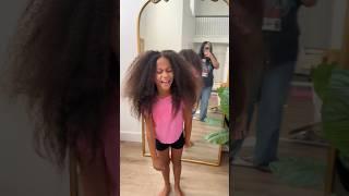 naiya missed her curls, so they are back!  #curlyhairstyles #curlyhairroutine #curlyhair