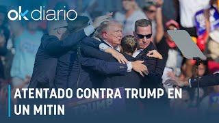  ÚLTIMA HORA! Atentado contra Trump en un mitin: herido en la cabeza y abatido el tirador