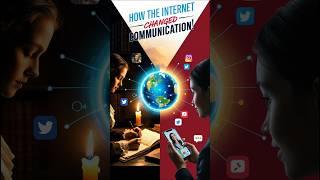 "How the Internet Changed Communication Forever | Then vs Now" #shorts #facts