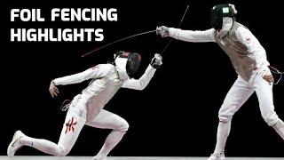 5 minutes of chill foil fencing highlights