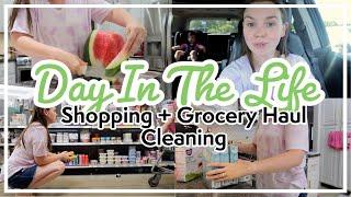Day In The Life Stay At Home Mom Of Two | Grocery Shopping | Walmart Haul | Mom Life Motivation 2022