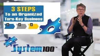 BPM - 3 STEPS to an Organized Turnkey Business - System100