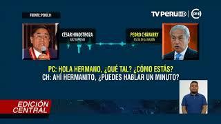 Difunden audio en el que Hinostroza pide a Chávarry luz verde para realizar taller en Amag