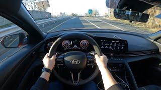 2024 Hyundai Elantra N Line POV Test Drive and Review