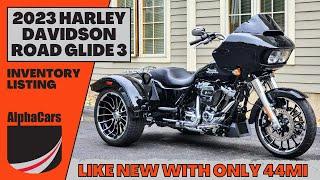 Only 44 miles! 2023 Harley Davidson Road Glide 3 Overview