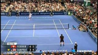 Federer vs Sampras - Exhibition Match 2008 Highlights