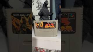 Godzilla: Kaijũ Daikessen | My first Super Famicom Import #gamecollecting #nintendo #godzilla