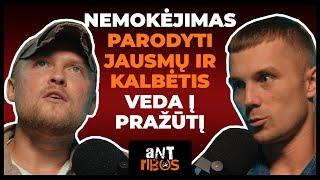 Edvinas Rupšys ir ATIKIN apie savęs atradimą ir ryšį su tėčiu: „Mūsų nemoko kalbėtis“ | ANT RIBOS