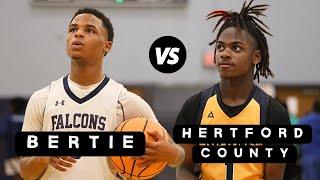 ROUND 2.. JV Bertie FALCONS & Hertford County BEARS Battle in Rivalry! LIT GAME!