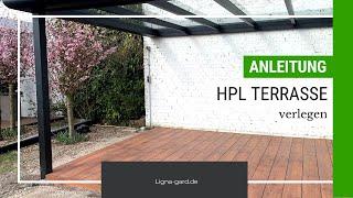 HPL Terrasse verlegen | Ligna Gard