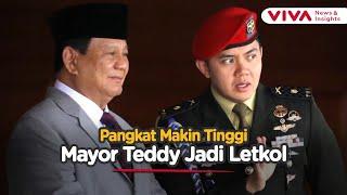 Melesat! Mayor Teddy Naik Pangkat Jadi Letnan Kolonel