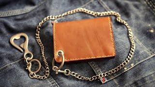 Making a Leather Chain Wallet