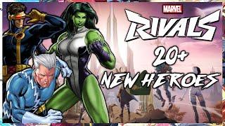 20+ NEW Heroes & Villains We NEED in MARVEL RIVALS