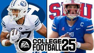 BYU at SMU - Week 2 Simulation (EA College Football 25)