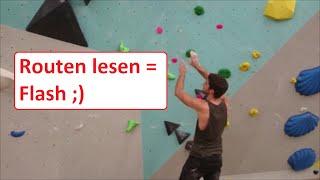 In 3 Schritten Routen lesen // Klettern Bouldern // Tutorial Tipps Tricks Anfänger bis Profi