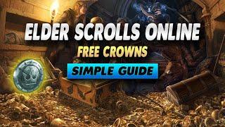 Elder Scrolls Online How To Get Crowns For Free Xbox - Simple Guide