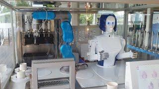 Robotic Ice cream  Machine