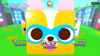 First Ever HUGE SUPER CORGI? (Pet Simulator X Easter Update)