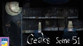 Creaks: Scene 51 Walkthrough + Secret Room + Painting & iOS Gameplay (by Amanita Design)