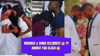 Maurice Sam and Sonia Uche celebrate  amidst fans clash SUMS4LIFE 14 #mauricesamandsoniauche