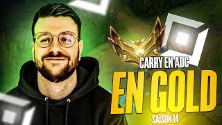 APPRENDRE A CARRY EN ADC EN GOLD (SAISON 14) ! UN CHALLENGER EN BAS ELO (Ft BOOSHI)