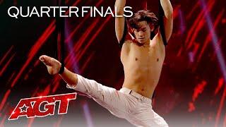 Aidan Bryant Performs Unbelievable Aerial - America's Got Talent 2021