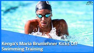 Swimmer Maria Brunlehner Begins Her Training In Miramas Ahead Of Olympics