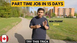 HOW TO GET PART TIME JOB IN CANADA 2024 || RESUME FOR PART TIME JOB IN CANADA || MR PATEL ||