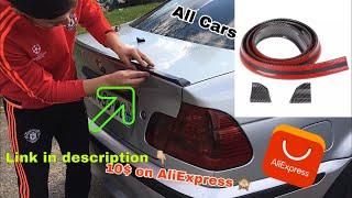 Install Spoiler Ailrone Fiber Carbone AliExpress All Cars (Bmw,Audi,Mercedes,Volvo,Ford,,Volkswagen)