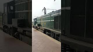 Locomotive HBU 20 8059 on Platform No.3 in Rawalpindi | Pakistan Railways | Travel| Anjum Jamil