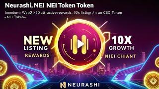 #Neurashi #NEI Token New CEX Listings? 10X Growth Possible Soon! Great Rewards! $NEICOIN